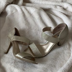 Gold heels